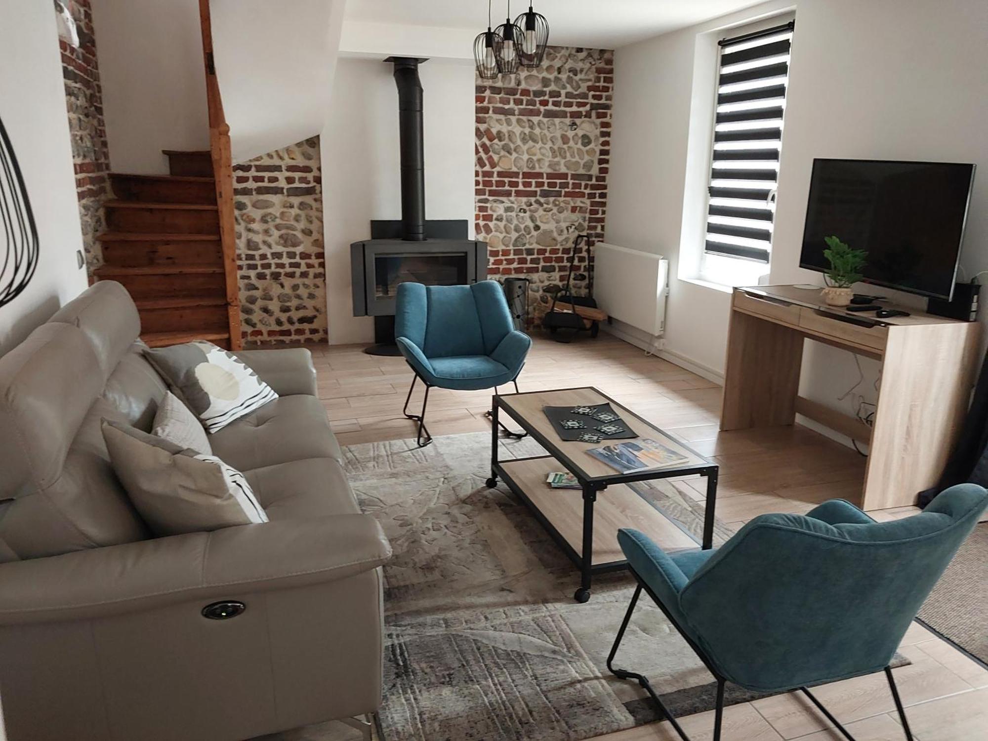 Maison De Charme A Dieppe, Confort Et Loisirs Екстериор снимка